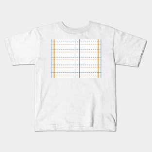 Dashed Lines Kids T-Shirt